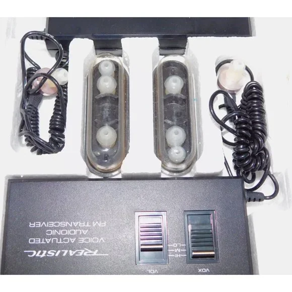 VTG 1980s Realistic TRC504 Two Way Audionic Communication System WORKING - Picture 8 of 8